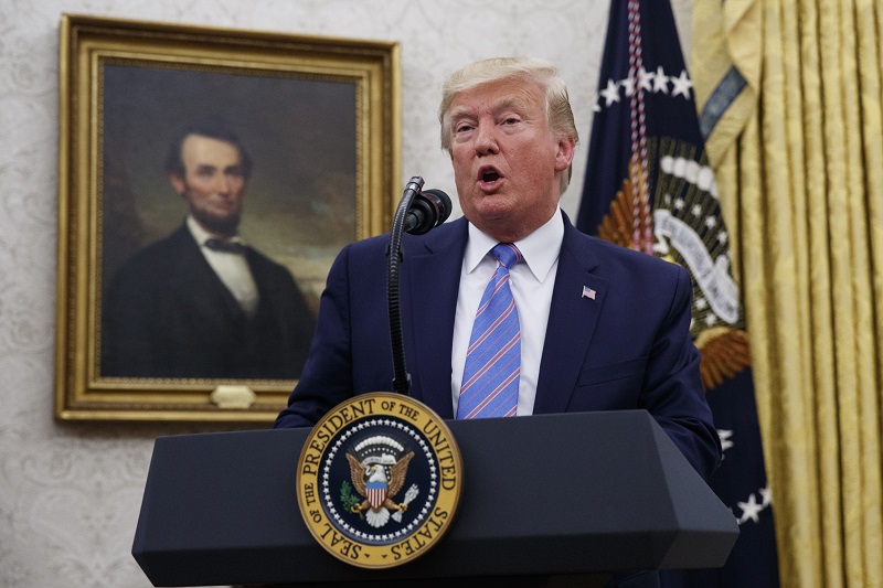 Donald Trump prohlásil, že operace ve městech byla velmi úspěšná.