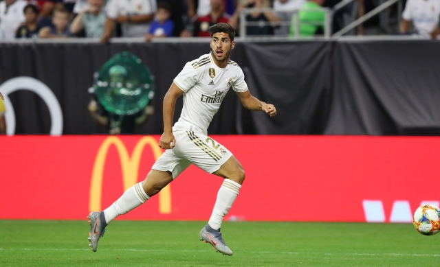 Záložník Realu Madrid Marco Asensio.