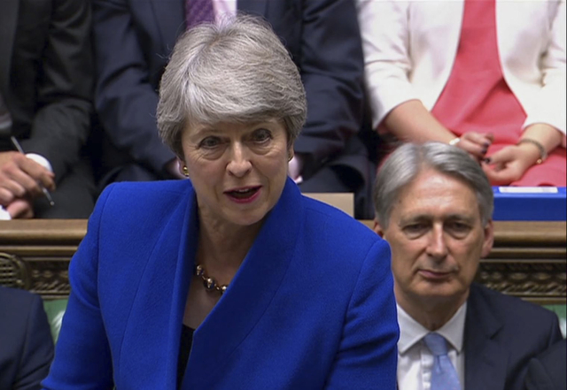 Končící britská premiérka Theresa Mayová.