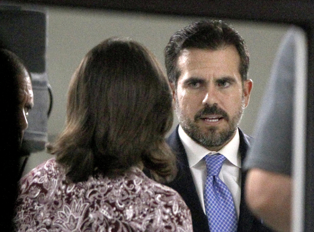 Portorický guvernér Ricardo Rosselló.