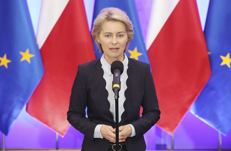 Budoucí předsedkyně Evropské komise Ursula von der Leyenová.