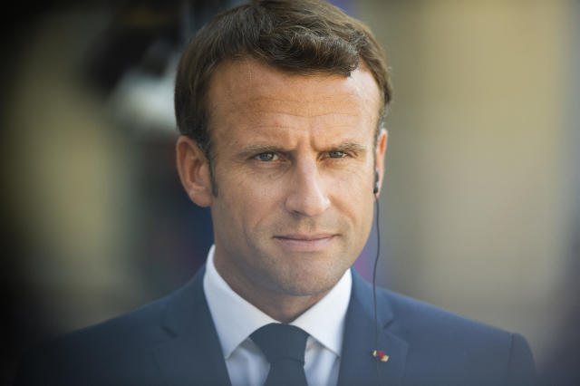 Francouzský prezident Emmanuel Macron.