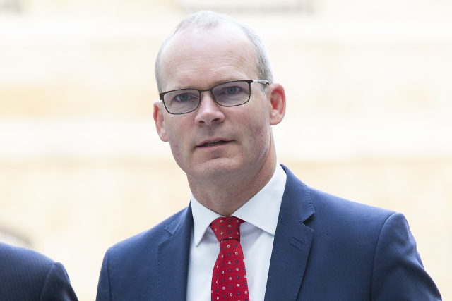 Irský ministr zahraničí Simon Coveney.