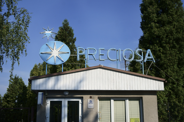 Logo společnosti PRECIOSA.