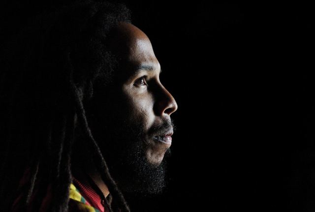 Zpěvák Ziggy Marley.