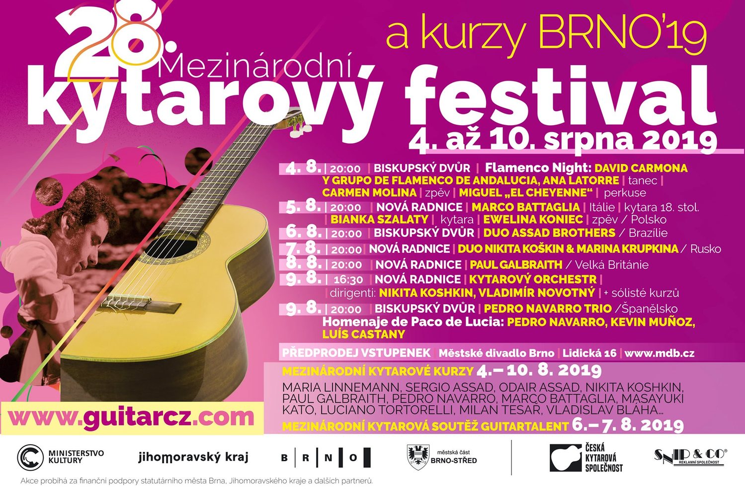 Plakát festivalu. 