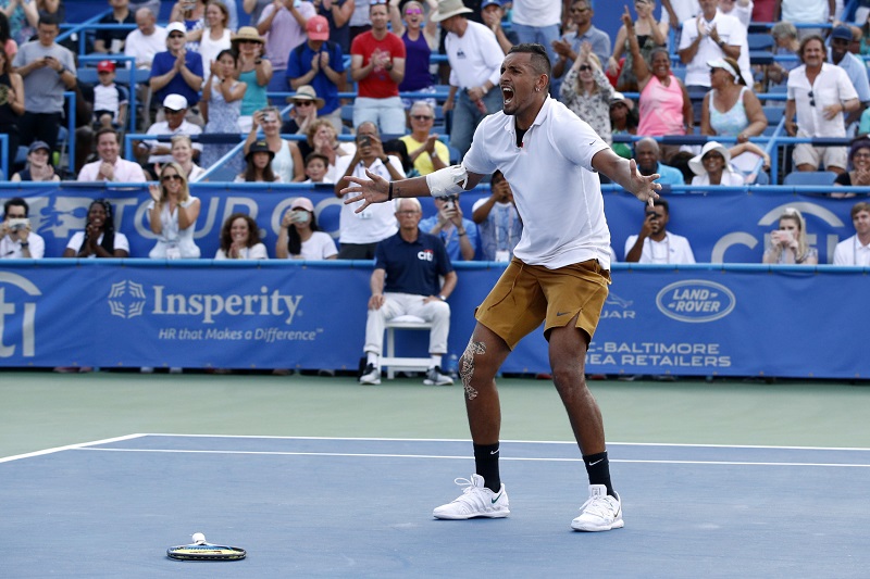 Australský tenista Nick Kyrgios.
