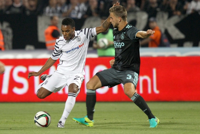 PAOK Thessaloniki - Ajax Amsterdam ve druhém předkole Ligy mistrů.