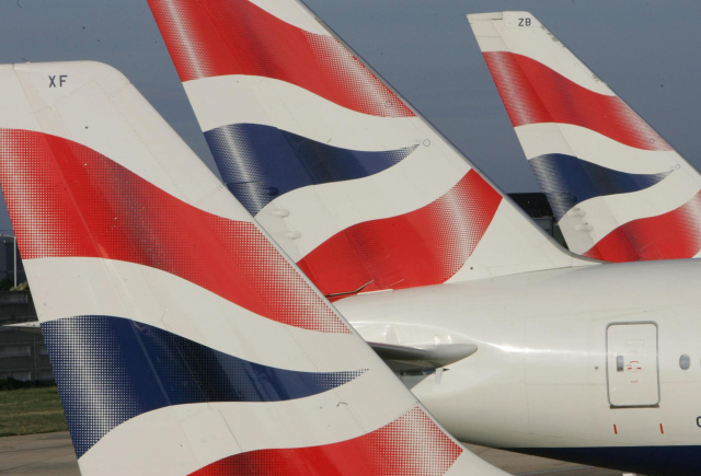 Letadla British Airways.