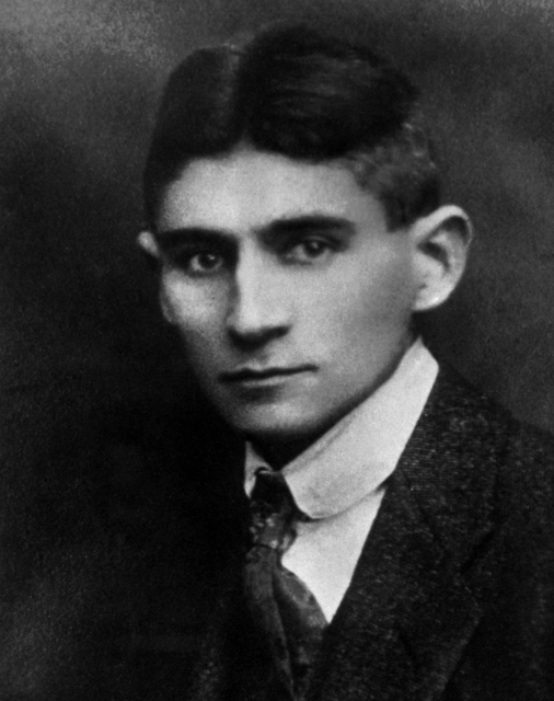 Spisovatel Franz Kafka.