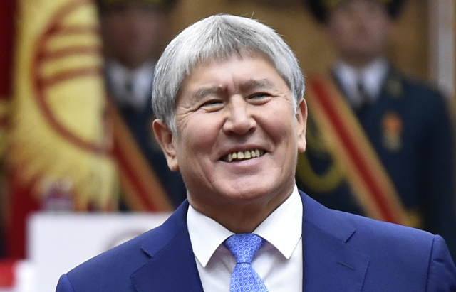 Kyrgyzský exprezident Almazbek Atambajev.