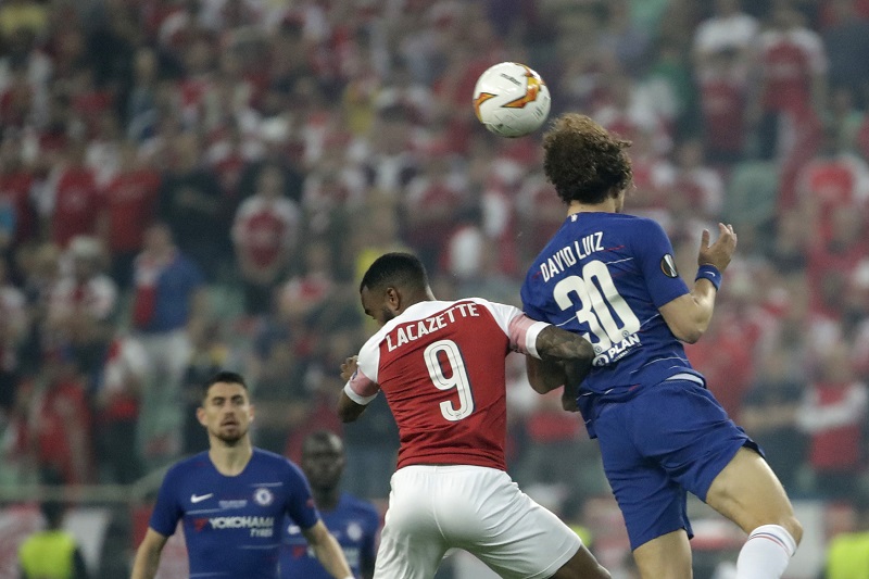 Poslední zápas za Chelsea odehrál David Luiz ve finále Evropské ligy právě proti Arsenalu.