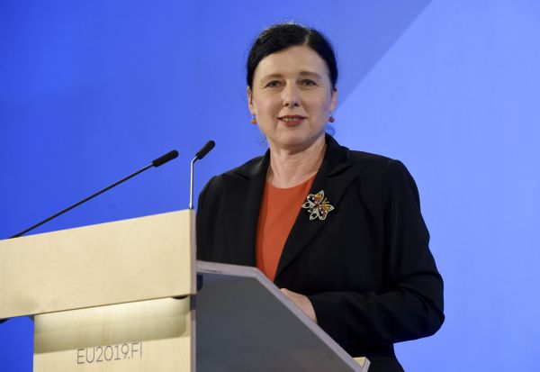 Eurokomisařka Věra Jourová.