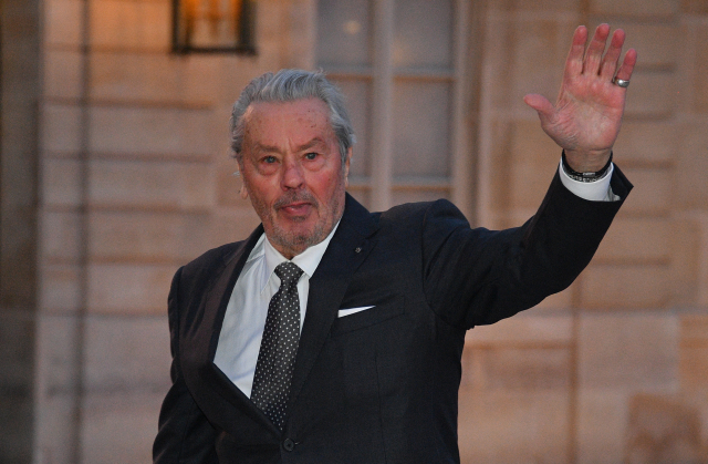 Francouzský herec Alain Delon.