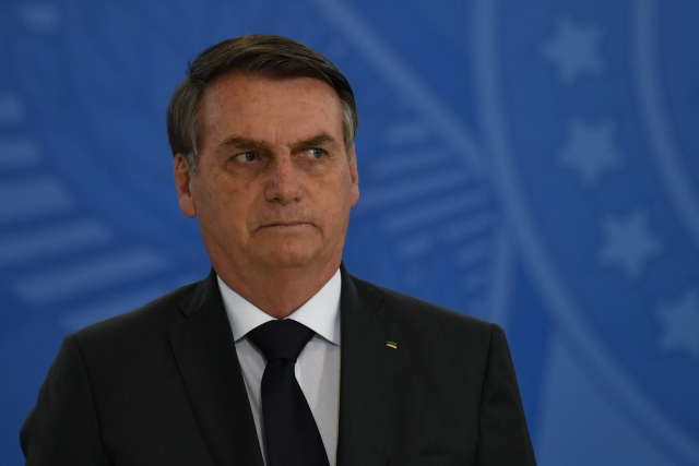 Brazilský prezident Jair Bolsonaro.