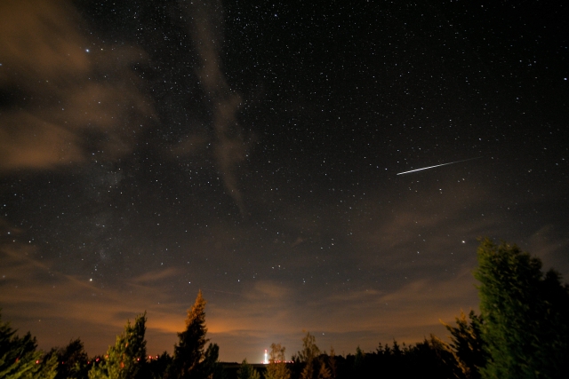 Meteorický roj Perseid.