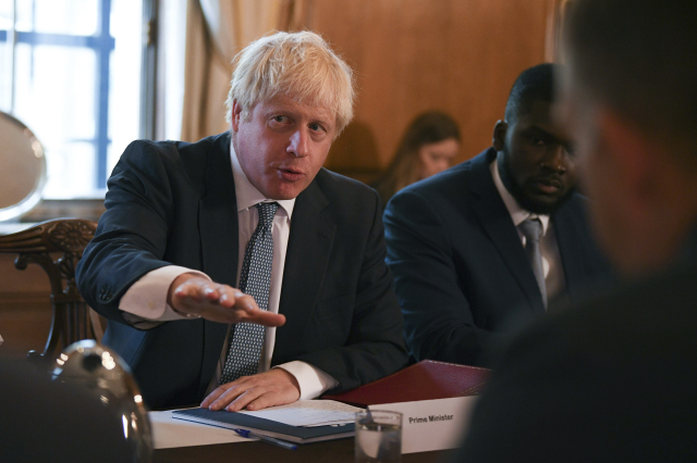 Nový britský premiér Boris Johnson.