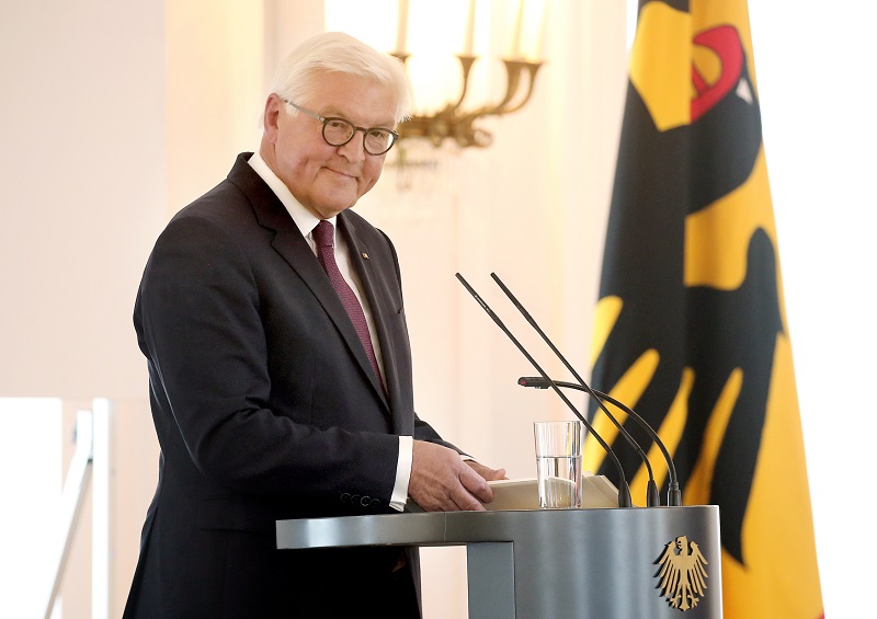 Frank-Walter Steinmeier označil berlínskou zeď za nelidskou stavbu.
