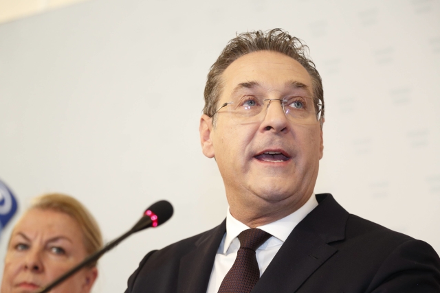 Bývalý předseda FPÖ Heinz-Christian Strache.