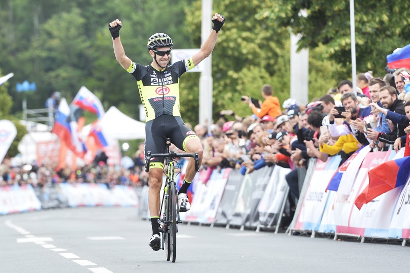Cyklista Josef Černý se po druhé etapě posunul na třetí místo průběžného pořadí závodu Binck Bank Tour.