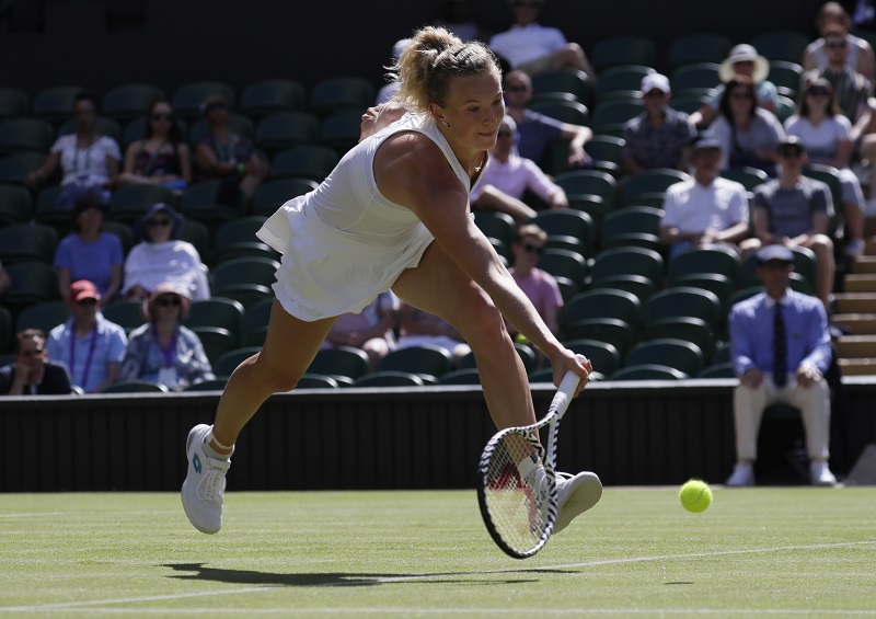 Tenistka Kateřina Siniaková na turnaji v Cincinnati poprvé v kariéře podlehla Donně Vekičové.