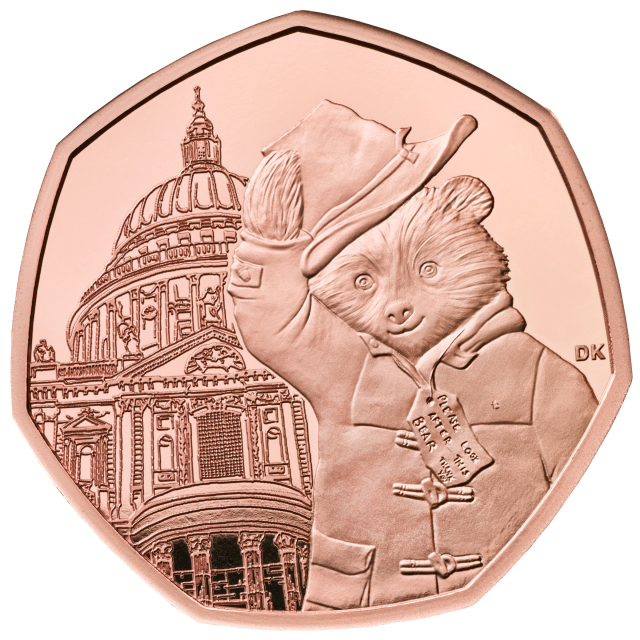 Británie má další mince s medvídkem Paddingtonem.