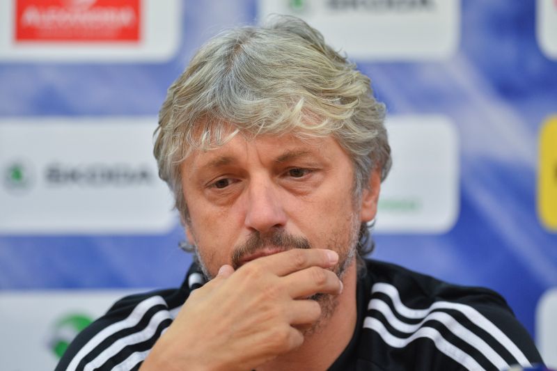 Trenér Jozef Weber.