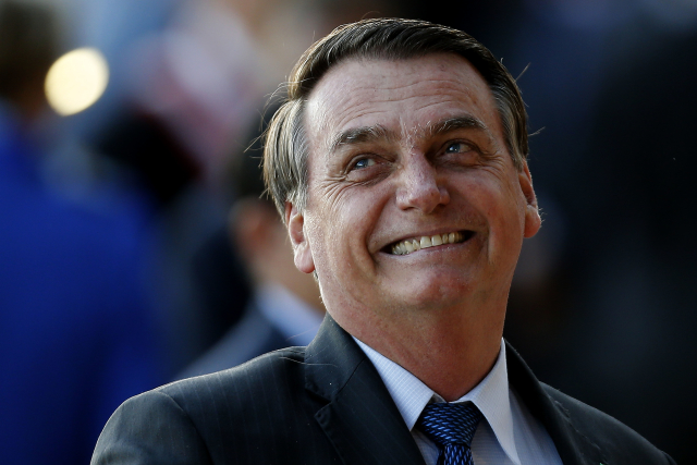 Brazilský prezident Jair Bolsonaro.