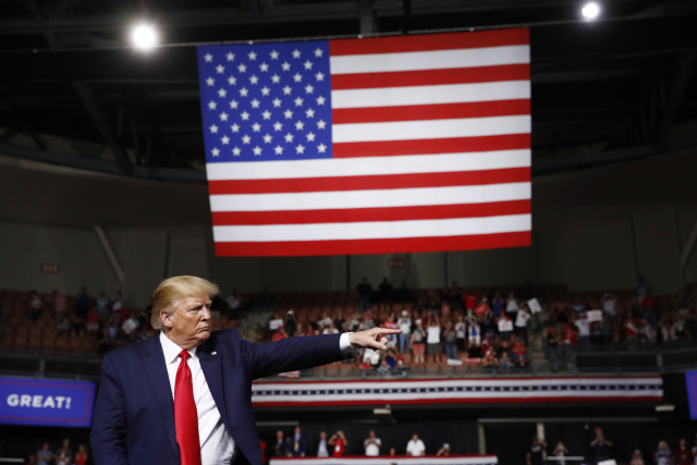 Americký prezident Donald Trump. 