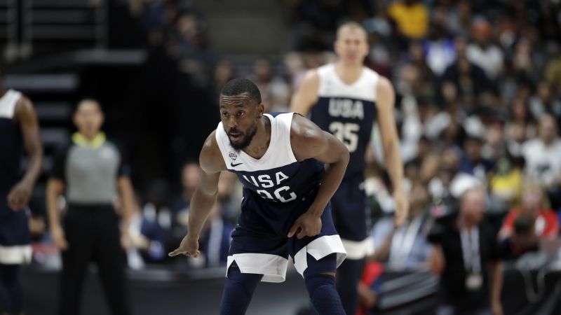 Americký basketbalista Kemba Walker.