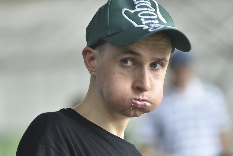 Radim Dvořáček spořádal za hodinu 190 švestkových knedlíků.