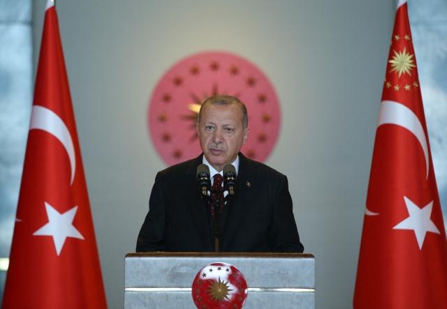 Turecký prezident Recep Tayyip Erdoğan.