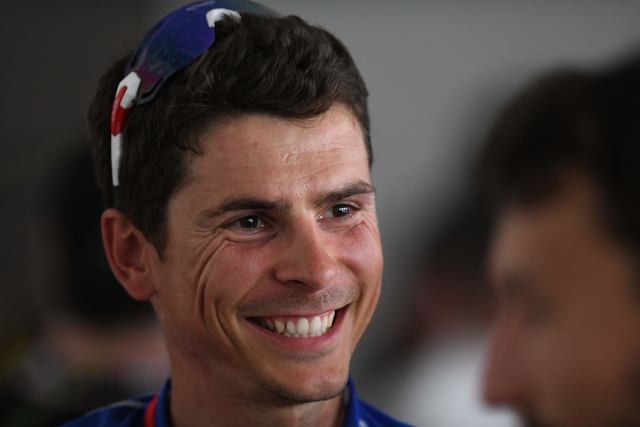 Francouzský cyklista Warren Barguil.