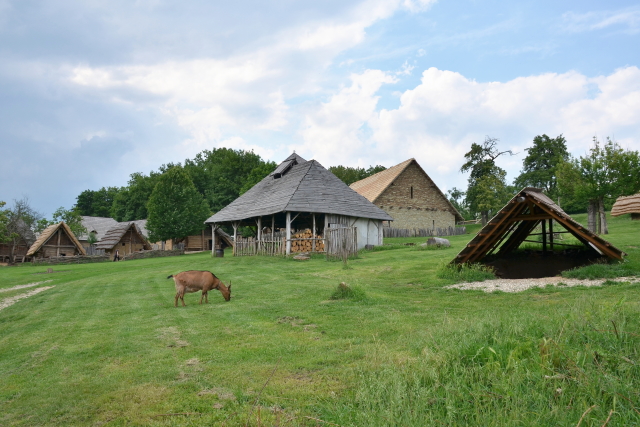 Archeoskanzen Modrá se nachází nedaleko Uherského Hradiště.