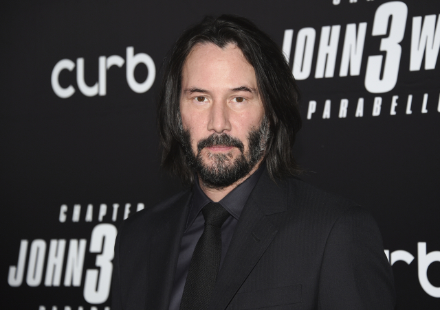 Herec Keanu Reeves.