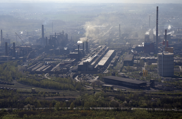 Hutní podnik Liberty Ostrava.