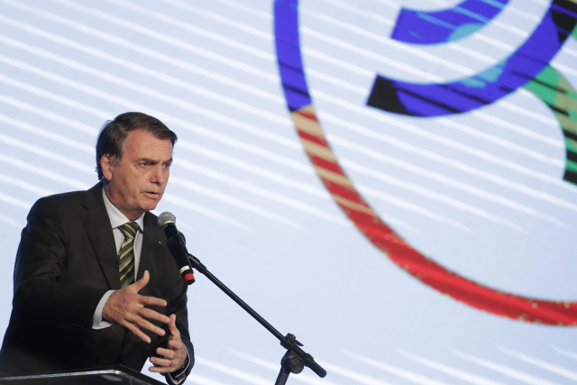 Brazilský prezident Jair Bolsonaro.