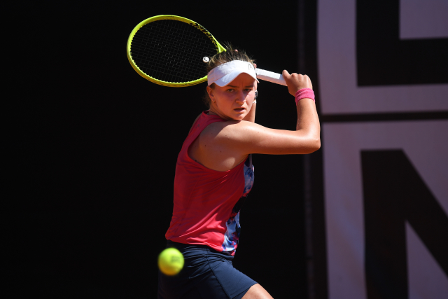 Česká tenistka Barbora Krejčíková.