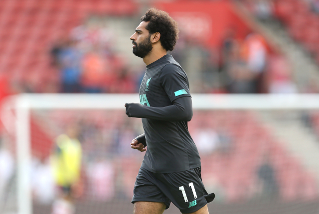 Útočník Liverpoolu Mohamed Salah.