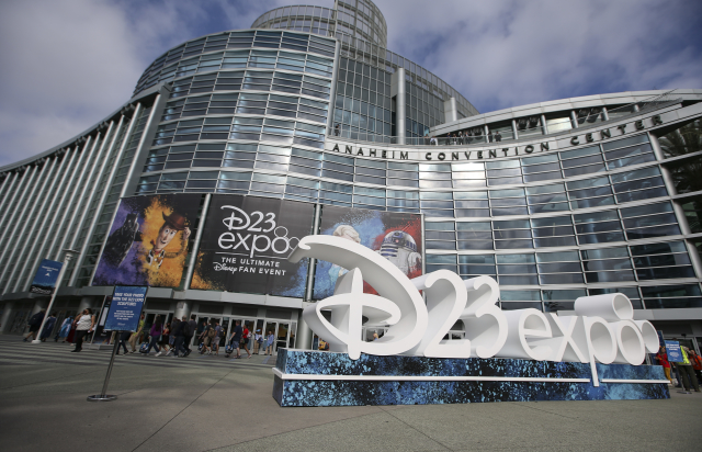 D23 Expo v Anaheimu.