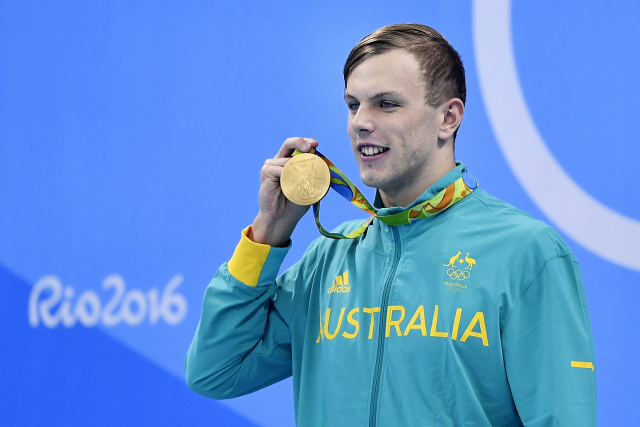 Olympijský šampion Chalmers.
