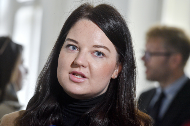 Karolína Milerová, vnučka výtvarníka Zdeňka Milera.