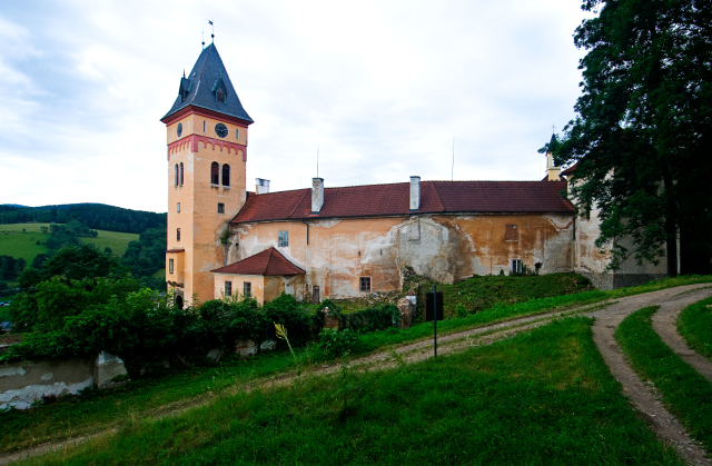 Vimperský zámek. 