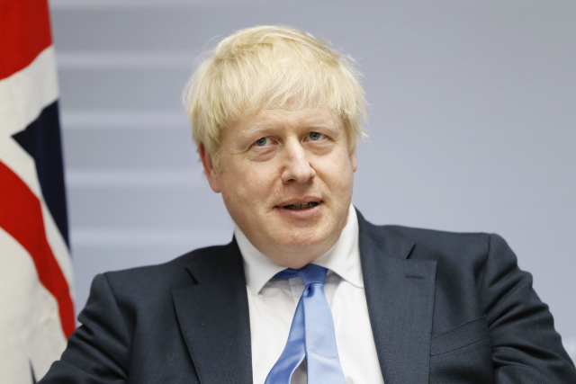 Britský premiér Boris Johnson.