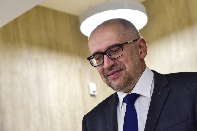 Rektor Masarykovy univerzity Brno Mikuláš Bek.