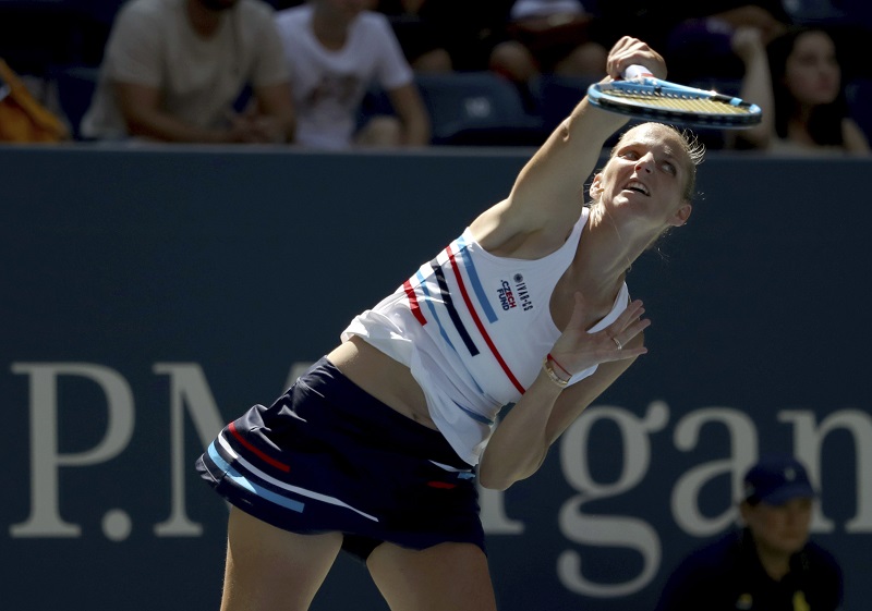Karolína Plíšková postoupila mezi šestnáct nejlepších tenistek US Open.