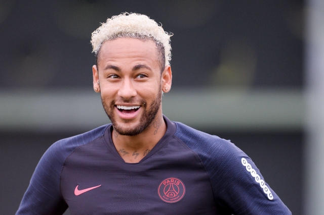 Brazilský fotbalista Neymar.
