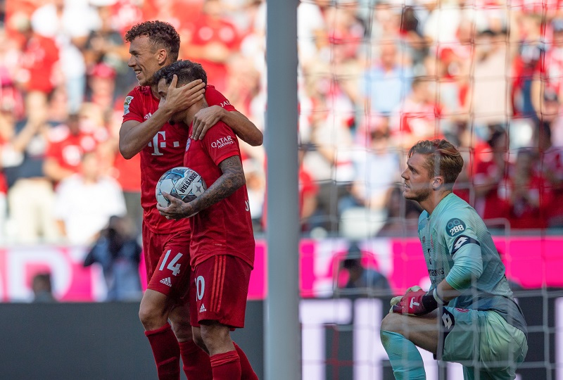 Bayern si zastřílel proti Mohuči a dál stíhá vedoucí Lipsko.