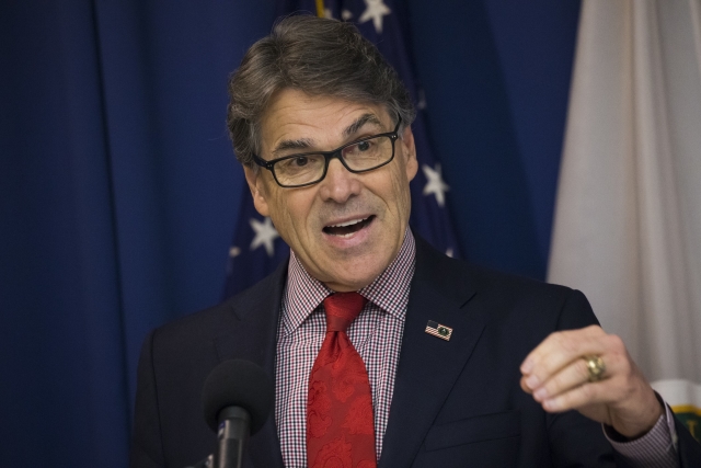 Americký ministr energetiky Rick Perry.
