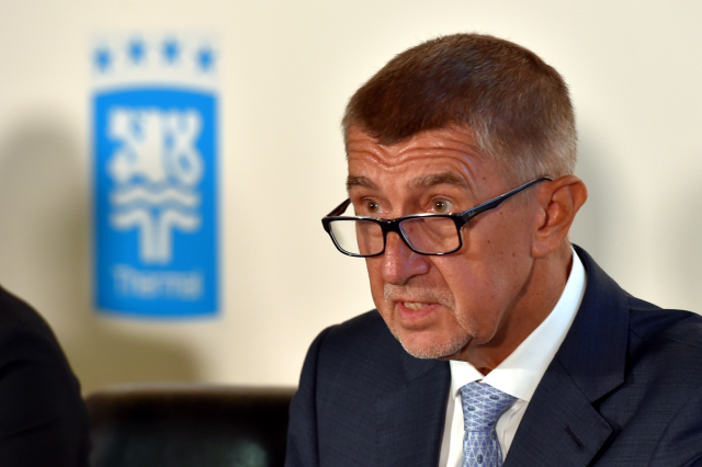 Český premiér Andrej Babiš.
